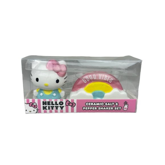 Hello Kitty Colorful Salt‎ & Pepper Shaker Set NWT - Picture 2 of 14